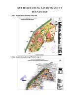 File cad quy hoạch quận 9 (Phường Hiệp Phú + Phường Phước Long A + Phường Phước Long B