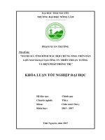 Đánh giá tình hình mắc hội chứng MMA trên đàn lợn nái ngoại tại công ty Thiên Thuận Tường và biện pháp phòng trị (Khóa luận tốt nghiệp)