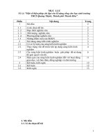 skkn một số biện pháp chỉ đạo rèn kĩ năng sống cho học sinh trường THCS quảng thịnh, thành phố thanh hóa 