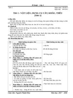 Kĩ thuật lớp 4  học kì 1 năm học 2017  2018