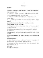 quản lý xã hội đối với di sản văn hóa vật thể ở thành phố hà nội hiện nay Khóa luận tốt nghiệp