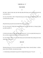 Bài tập hình sự phần chung chương 16 17