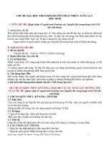 chuyen de day hoc theo huong phat trien nang luc hs 