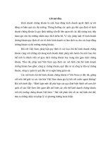 bài tập học kỳ chứng khoán đề 11