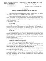 Ke hoach cong tac sang kien kinh nghiem nam hoc 20182019 