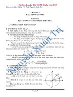 BÀI TẬP VẬT LÝ  DAO ĐỘNG CƠ HỌC 2019   Nguyễn Xuân Trị