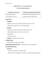 Giáo án Hóa học 10 bài 32: Hiđro sufua, Lưu huỳnh đioxit, Lưu huỳnh trioxit