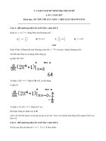 Thủ thuật casio giải nhanh trắc nghiệm toán 12   vương thanh bình   DÙNG CASIO GIẢI đề MINH họa số 1 năm 2017   file word có lời giải chi tiết 