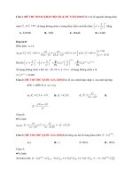 Lớp 11 - Nhị thức Newton - 10 câu từ đề thi thử Tổng hợp năm 2018