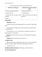 Giáo án Hóa học 10 bài 2: Hạt nhân nguyên tử  nguyên tố hóa học  đồng vị