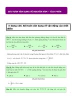 Câu hỏi trắc nghiệm môn toán 12   bài toán thực tế   ỨNG DỤNG của TÍCH PHÂN   file word có lời giải chi tiết 