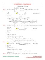 520 bài tập trắc nghiệm đạo hàm   file word có hướng dẫn giải phần i (1 300) 