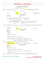300 bài tập TRẮC NGHIỆM đạo hàm có đáp án CHI TIẾT 