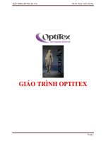 Giáo Trình optitex 2d full