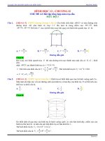 Bài tập tổng hợp nón- trụ -cầu ( mức độ 3)