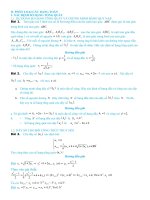 xác định số hạng tổng quát của dãy số