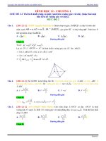 THỂ TÍCH HÌNH CHÓP CÓ MỘT CẠNH BÊN VUÔNG GÓC VỚI ĐÁY