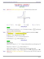 đọc đồ thị hàm số