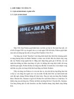 phân tích chiến lược kinh doanh quốc tế công ty walmart