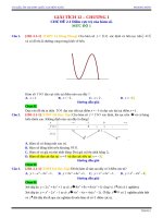 ĐIỂM CỰC TRỊ CỦA HÀM SỐ