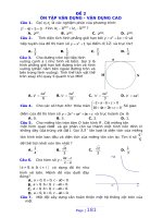 bài tập cận dụng cao môn toán