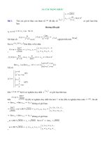 bài tập trắc nghiệm toán lớp 12