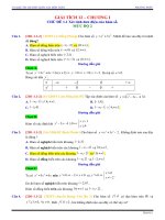 xét tính  đơn điệu của hàm số