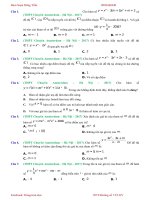 bài tập vận dụng cao hàm số