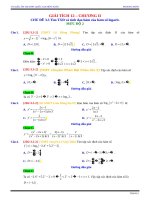 tìm tập xác định, tính đạo hàm của hàm số logarit