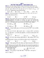các bài tập vận dụng cao môn toán