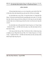 CHUYÊN ĐỀ BÁO CÁO THỰC TẬP TỐT  NGHIỆP NGÀNH QUẢN TRI VĂN PHÒNG