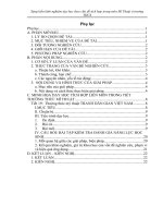 SKKN Sáng kiến kinh nghiệm dạy học theo chủ đề tích hợp trong môn Mĩ Thuật ở trường THCS