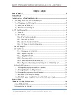 Thiết kế hệ thống lái oto con 7 chỗ