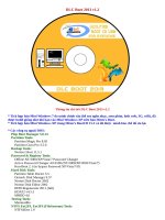 Hướng dẫn tạo USB DLC boot 2013 một cách dễ dàng