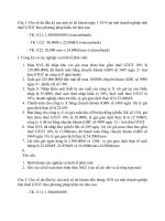 Bài tập môn KTTC 1 NEU.VN