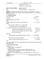 Thiết kế môn học BTCT khoa công trình