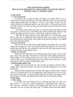 SKKN MỘT SỐ GIẢI PHÁP QUẢN LÝ HOẠT ĐỘNG TỔ CHUYÊN MÔN Ở TRƯỜNG THCS LÝ THƯỜNG KIỆT