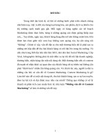 Tiểu luận cao học những vấn đề về content marketing