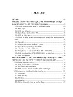 Nghiên cứu khả năng áp dụng hệ thống quản lý môi trường  ISO 14001 tại Công ty cổ phần Bánh kẹo Hải Hà