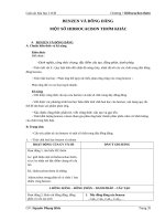 Giáo án Hóa học 11 bài 35: Benzen và đồng đẳng. Một số Hiđrocacbon khác