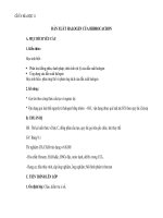 Giáo án Hóa học 11 bài 39: Dẫn xuất halogen của hiđrocacbon