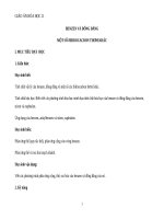 Giáo án Hóa học 11 bài 35: Benzen và đồng đẳng. Một số Hiđrocacbon khác