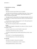 Giáo án Hóa học 11 bài 32: Ankin