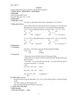 Giáo án Hóa học 11 bài 29: Anken