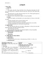 Giáo án Hóa học 11 bài 32: Ankin