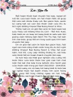 Đánh giá sự hài lòng trong công việc của nhân viên bộ phận nhà hàng tại khu du lịch vinpearl đà nẵng resort  villas
