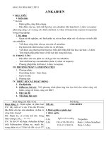 Giáo án Hóa học 11 bài 30: Ankađien