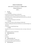 Giáo án Hóa học 11 bài 39: Dẫn xuất halogen của hiđrocacbon