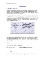 Giáo án Hóa học 11 bài 30: Ankađien