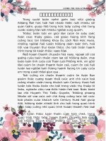 Đánh giá chât lượng dịch vụ lưu trú tại khách century huế